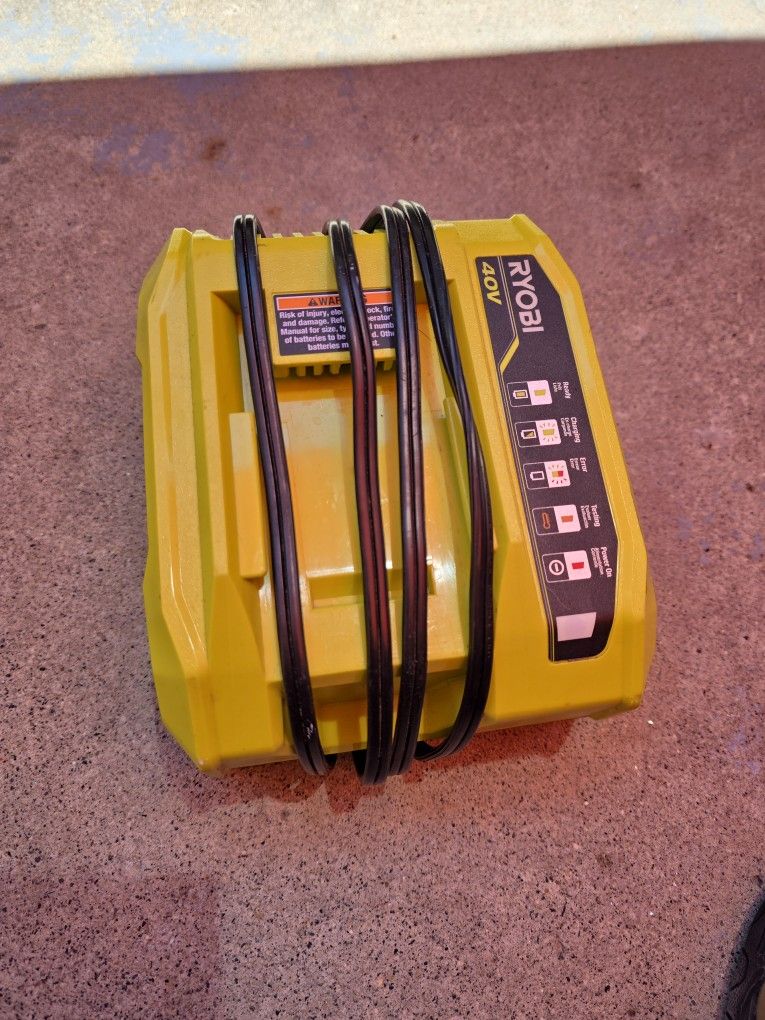 Ryobi 40v Fast Charge