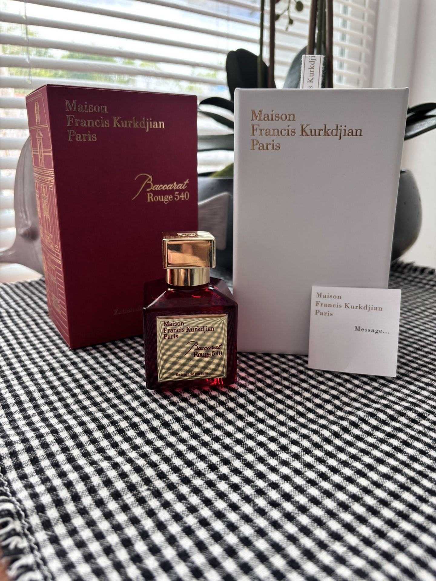 Maison Francis Kurkdjian Baccarat Rouge 540