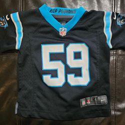 Carolina Panthers Childrens 2T Jersey