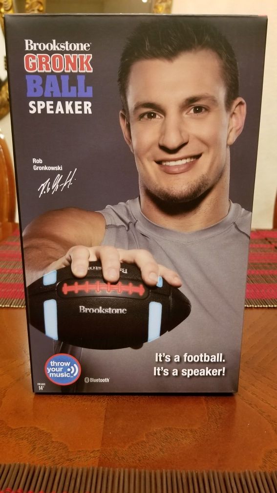 Gronk Ball Bluetooth Speaker