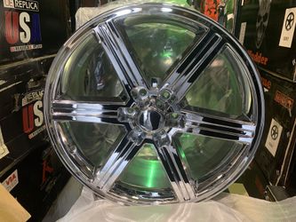 4 new 22” chrome wheels