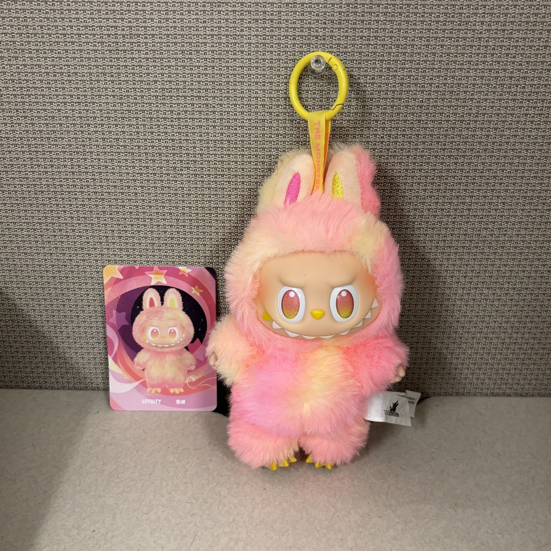 Labubu Big into Energy Plush Pendant (Loyalty) NEW