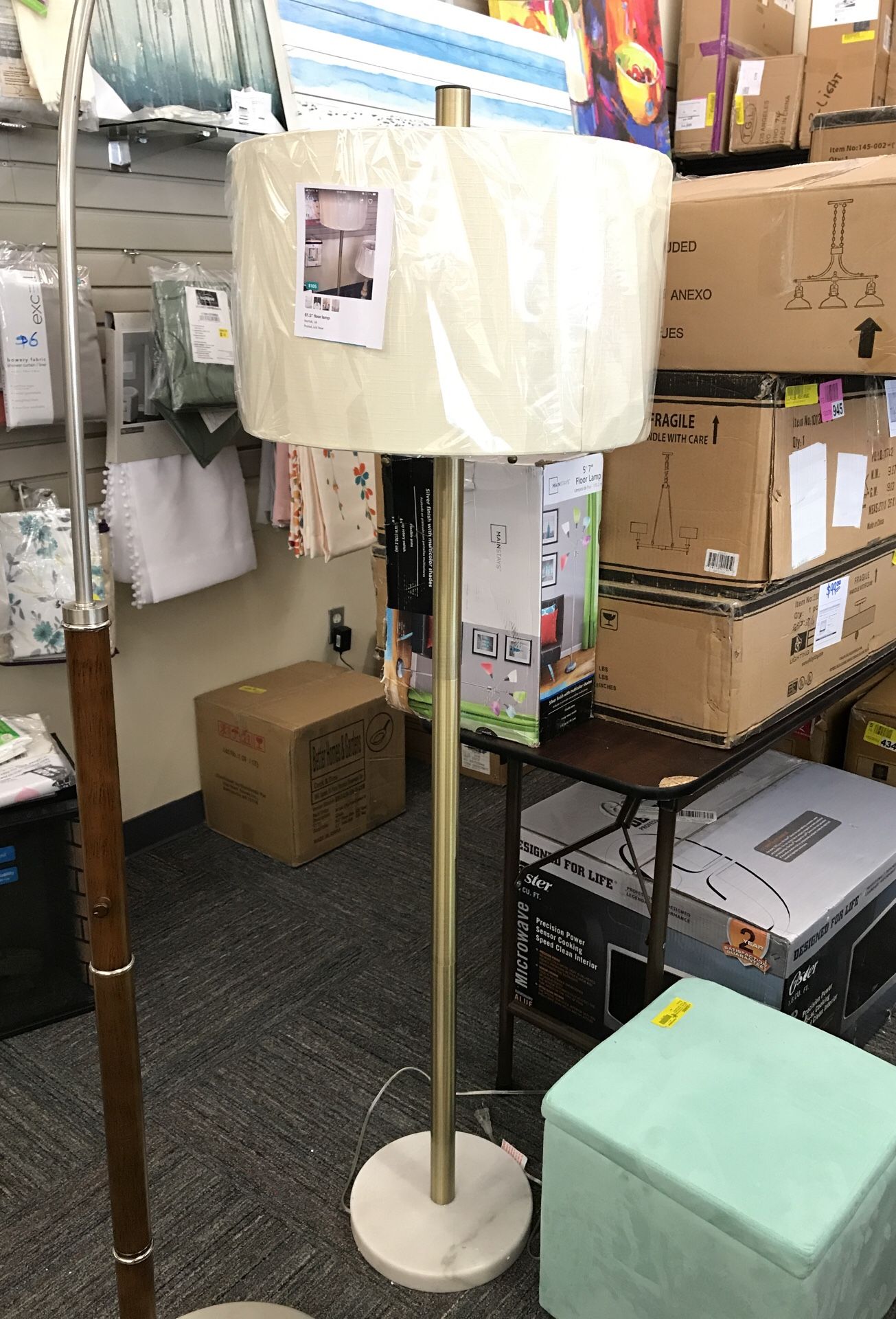 Floor Lamp, 61.5”