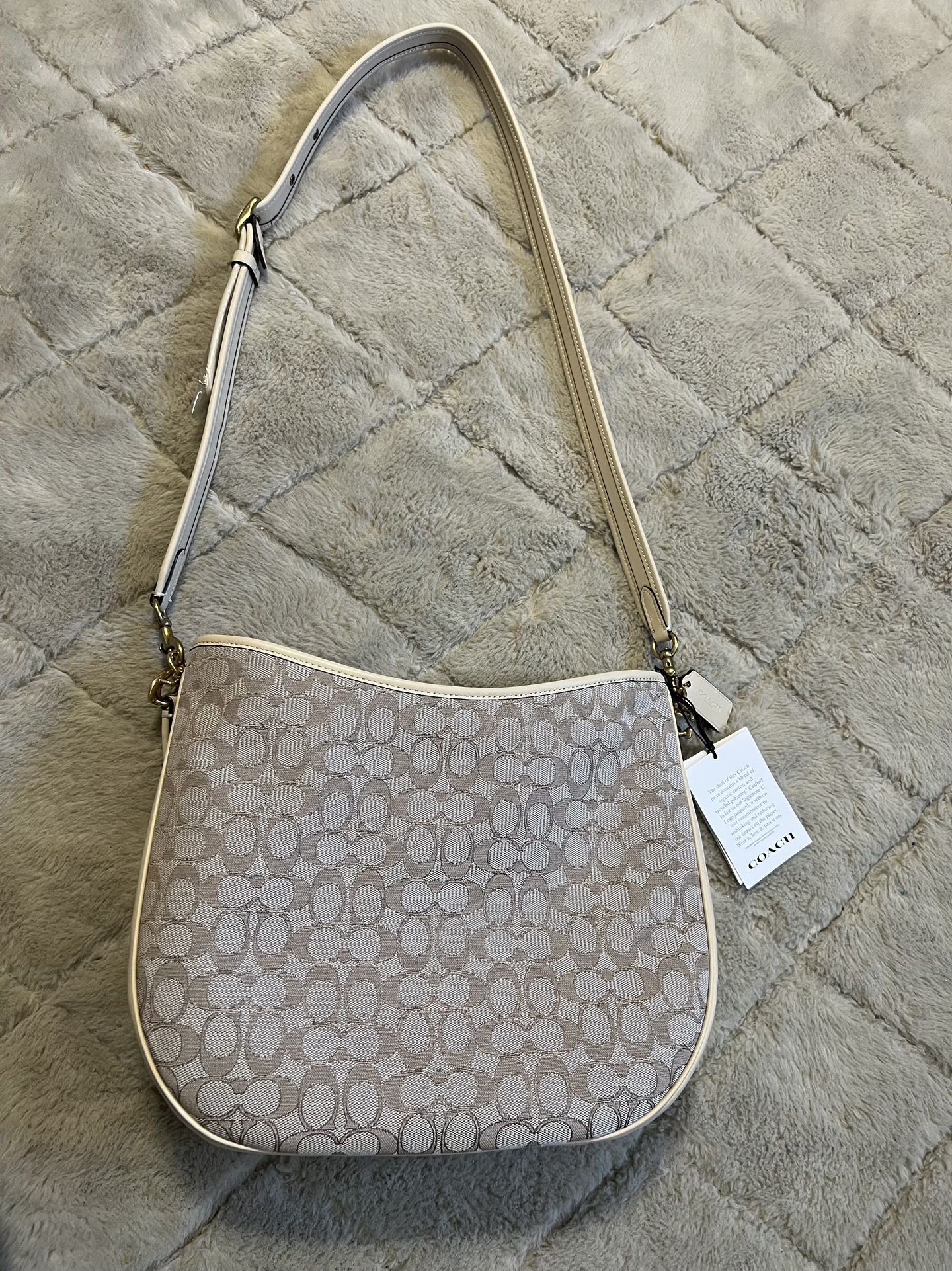 NEW RELEASE COACH SOFT TABBY HOBO IN SIGNATURE JACQUARD BAG
