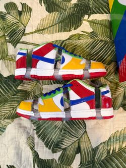 Nike Dunk High Multicolor Sneakers