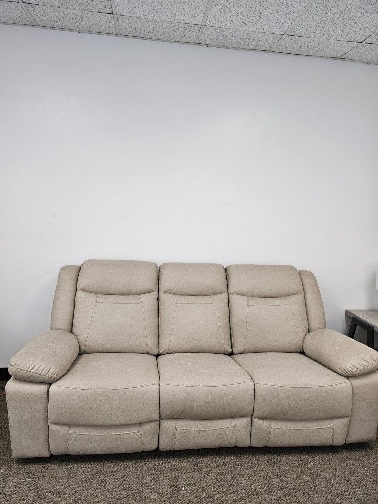 Fabric Pushback Recliner Chair 
