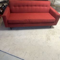 Shenandoah Red Couch