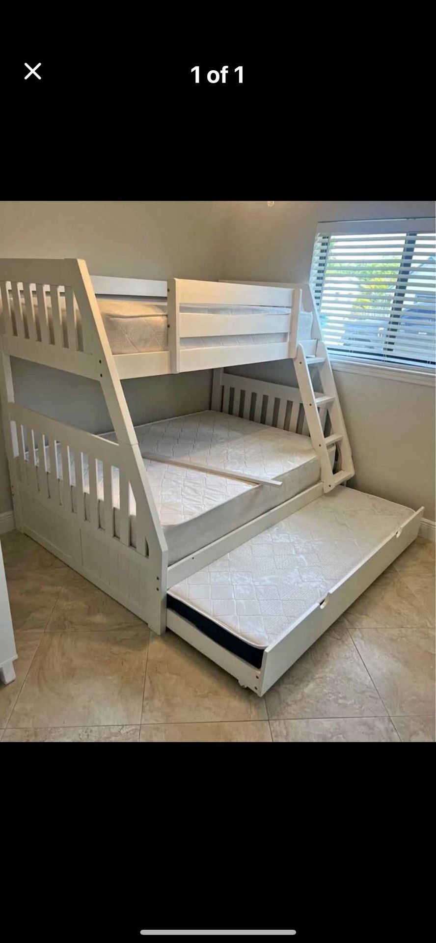 Bunk bed With Trundle