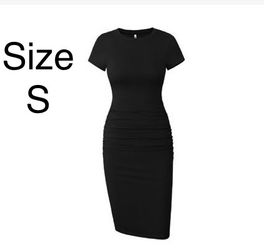 Casual Black  Sundress 