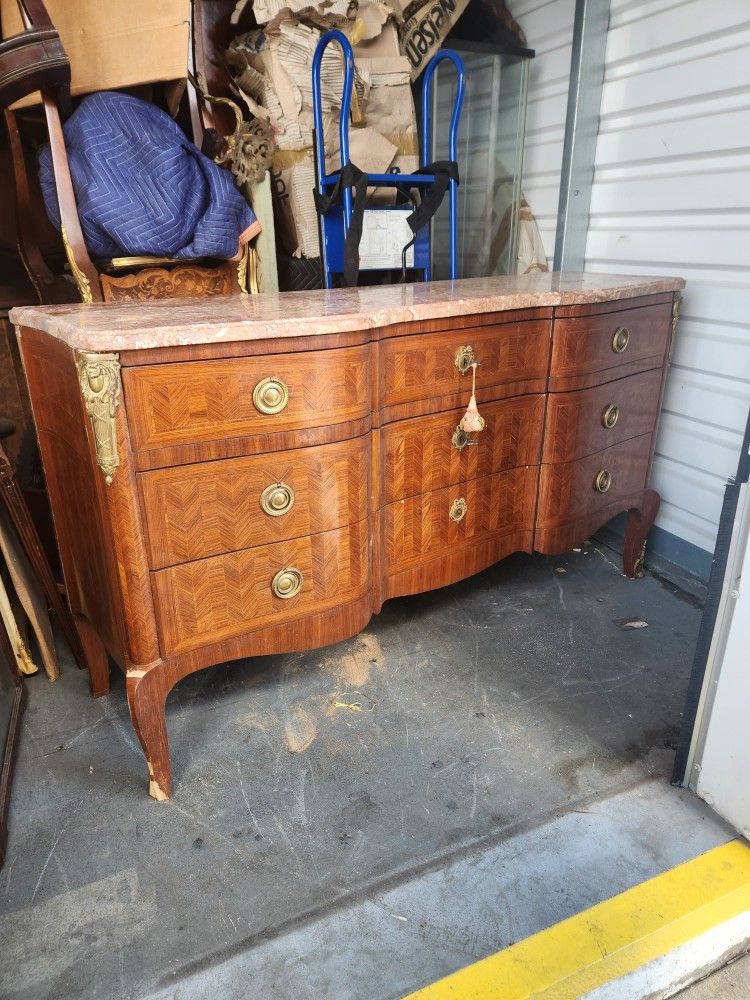 Antique French  Chest Of Drawers 