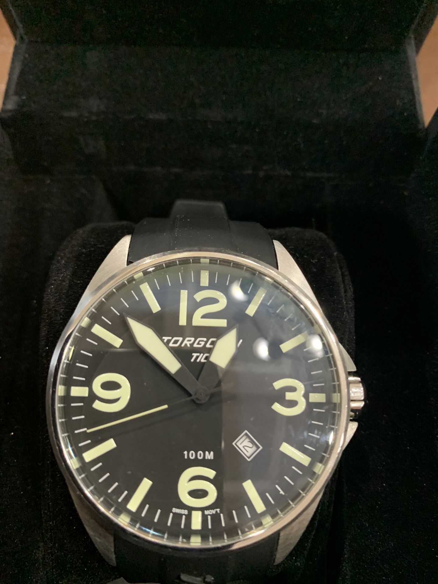 Torgoen T10 Pilot Watch