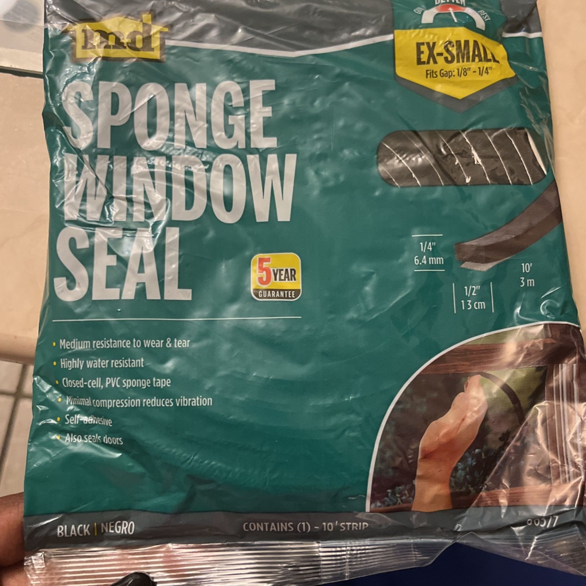 Sponge Window Seal