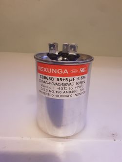AC capacitor 45+5 MFD 370 or 440 or 450 VAC CBB65B (14)