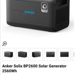 Anker Solix2600 Expansion Battery