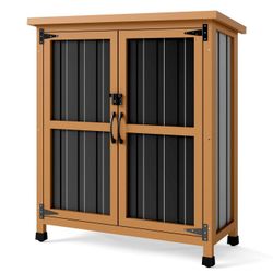 PETSCOSSET™ (GF31)38.8″ Outdoor Storage Shed