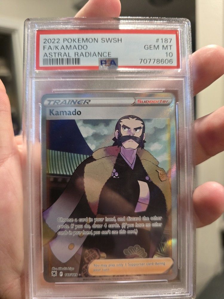 Pokemon Slab (Kamado) Psa 10