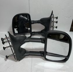 Towing Mirrors for Ford Econoline E-150 / E-550 for 2003-2014