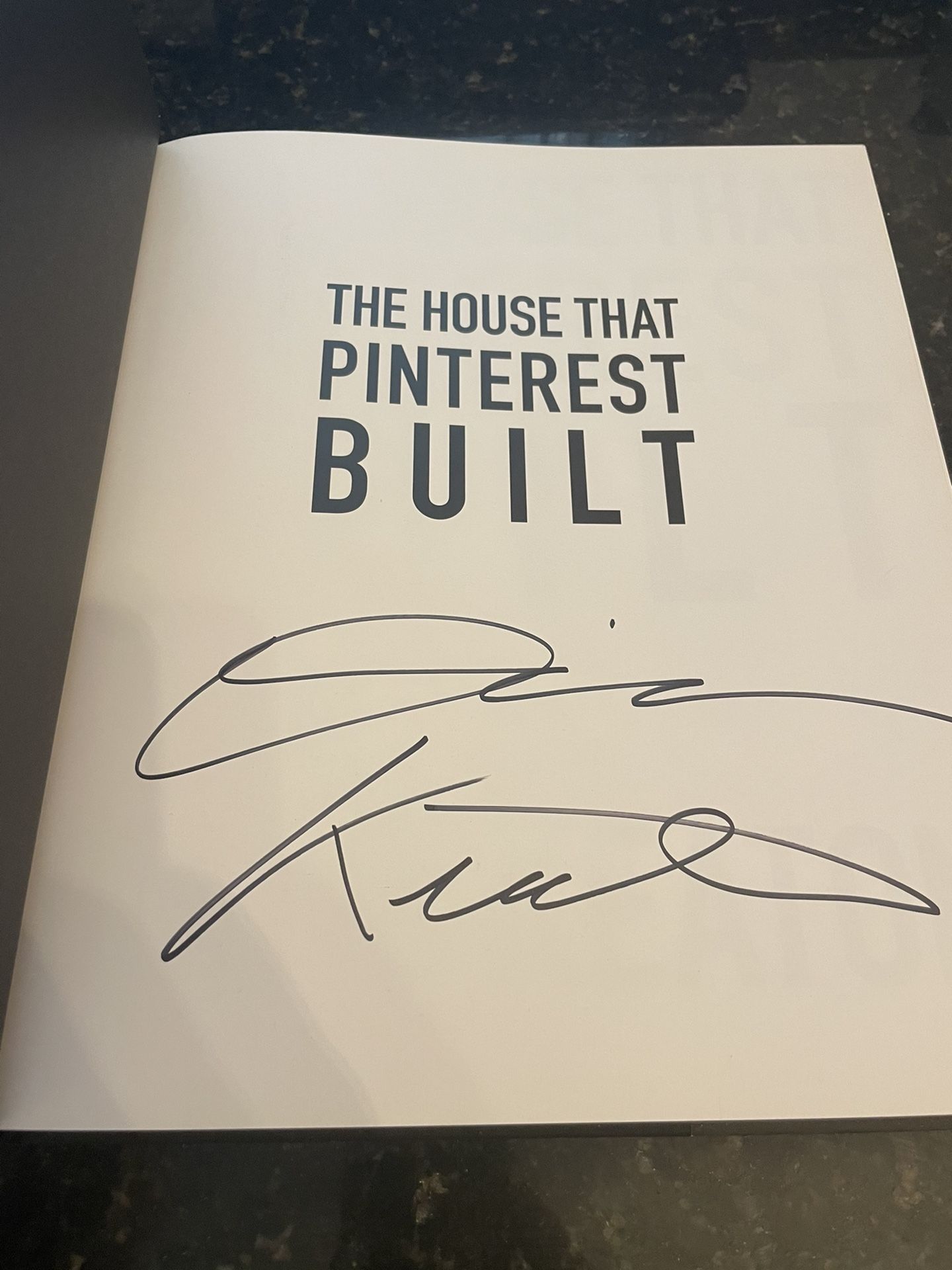 Autographed Diane Keaton Book