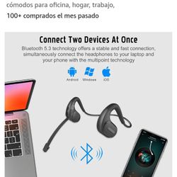 Open Ear Wireless Headset