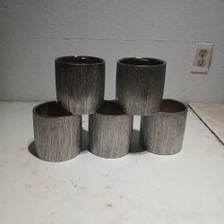 Silver Vases