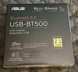 New Asus USB-BT500 USB Adapter Win 10/11 Sealed