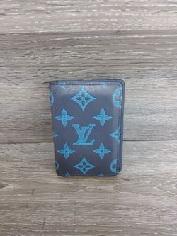Louis Vuitton pocket organizer Monogram shadow Navy