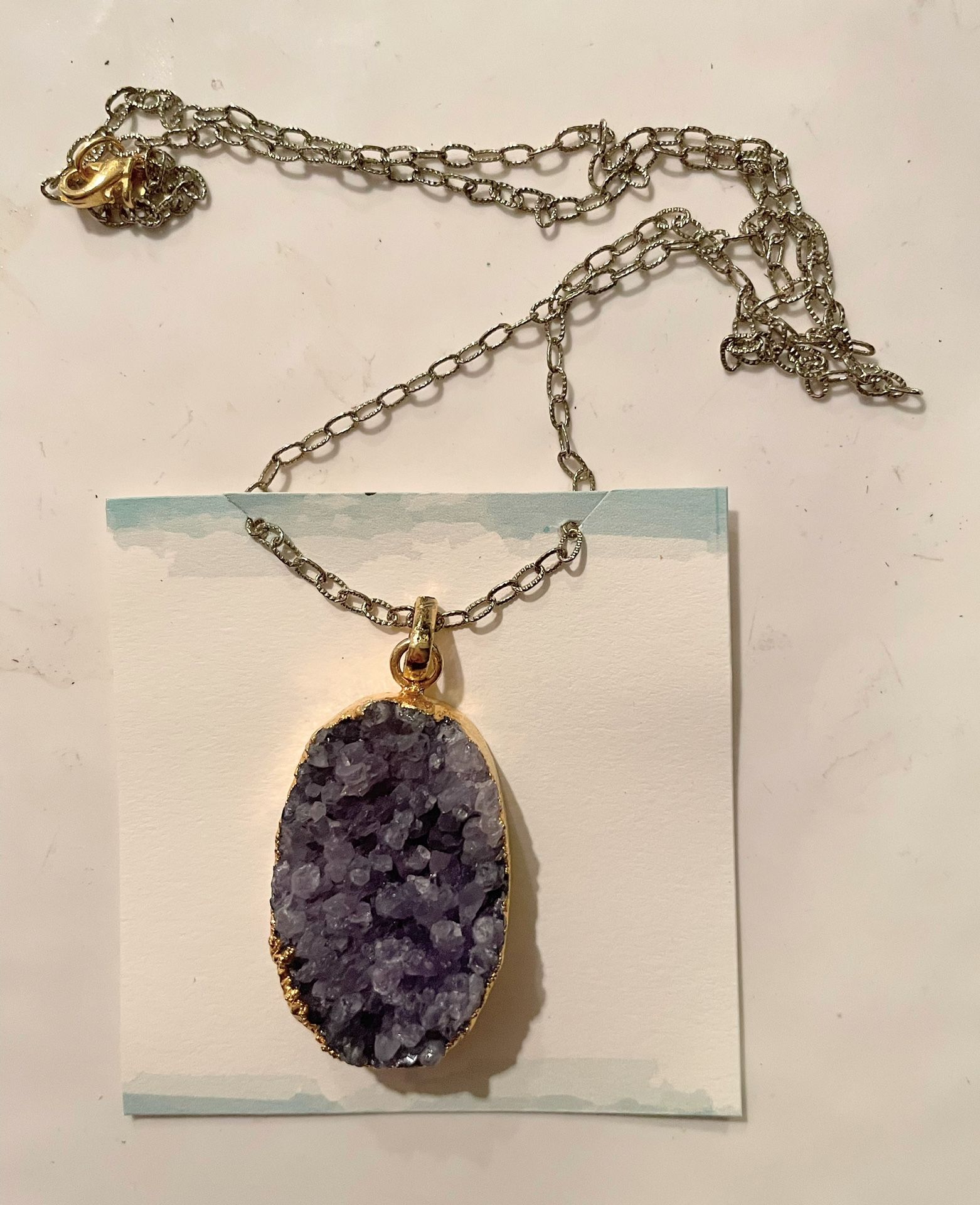 Amethyst necklace
