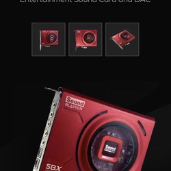 PCIe sound card / Sound Blaster