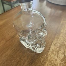 Empty Crystal Head Vodka Decanter 750ml