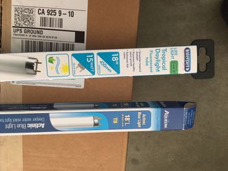 18” Aquarium fluorescent lights new