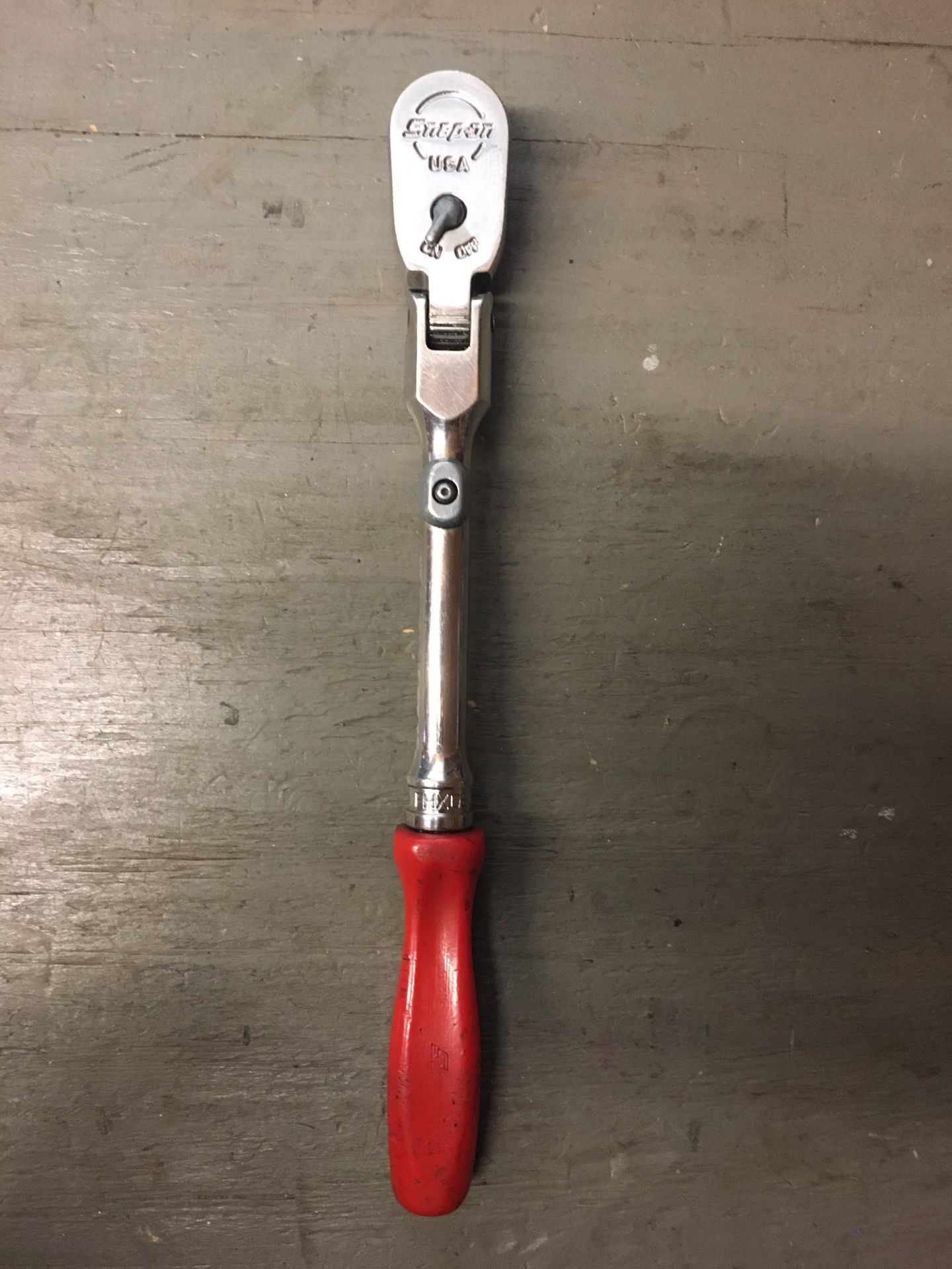 Snap On 3/8 locking flex head ratchet