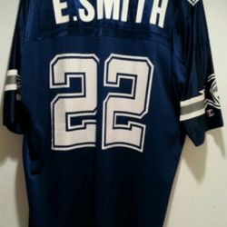 Taking Best Offer. Champion Emmitt Smith Dallas Cowboys NFL jersey, men's size 48. Very good condition. Taking Best Offer. 
