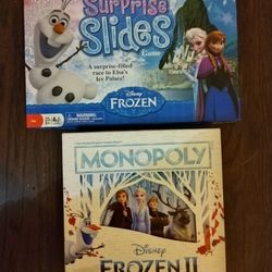 Frozen Boardgame Monopoly,Slides