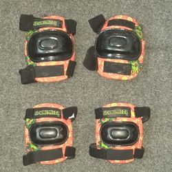 Vintage Kid's Bell Spoke-hedz Knee/elbow Pads