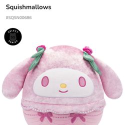 SELECT SEIRES Squishmallow My Melody  12 inch 50th Anniversary NEW w/ Tags