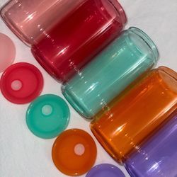 16oz Glass Jelly Cups