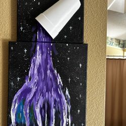 1 Of 1 Hand Painted Painting 