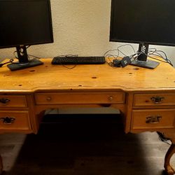 Pine French Style Desk