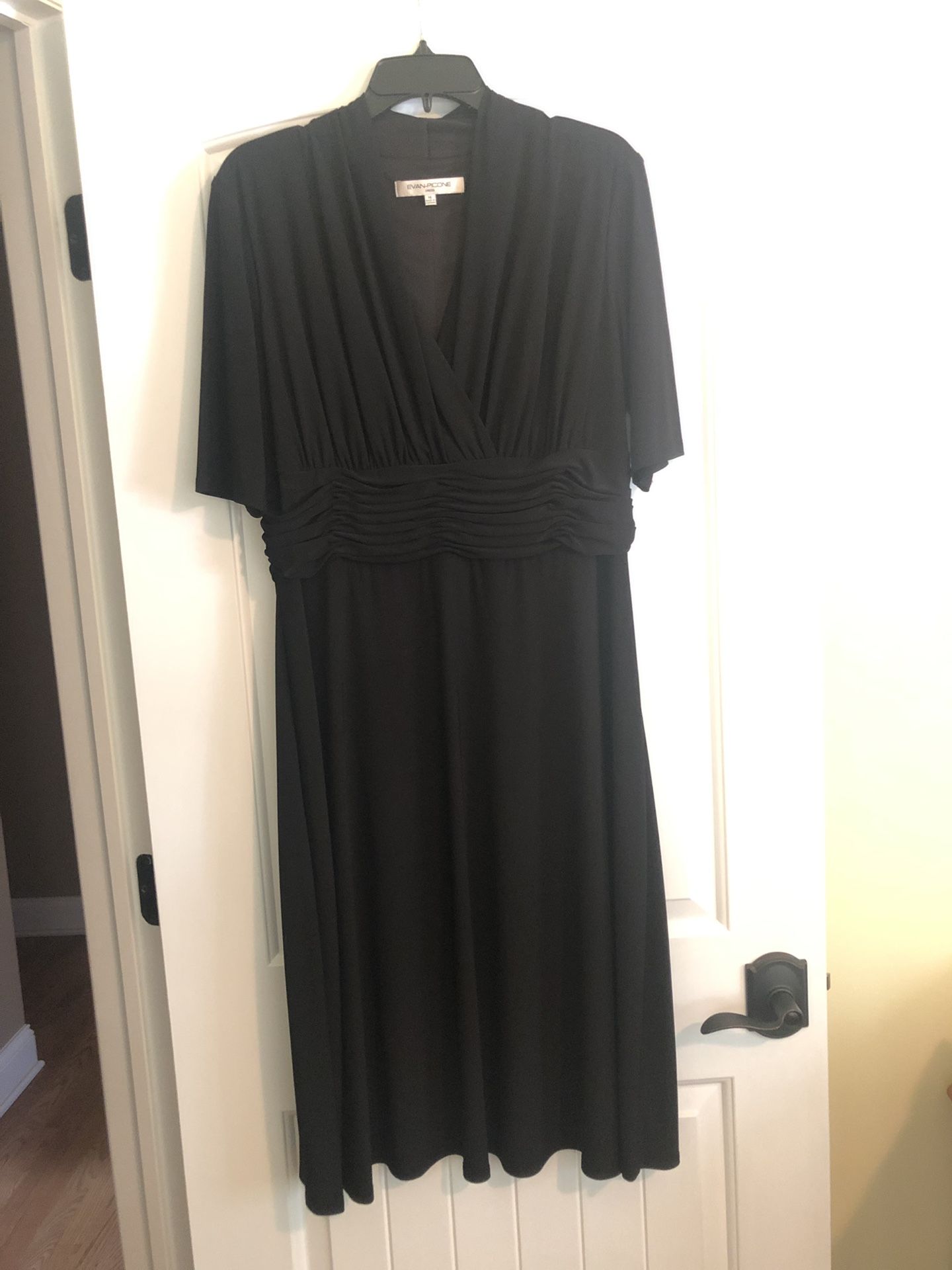 Black dress, size 16
