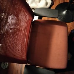 Hard Caster Chair Red $80 Bucks