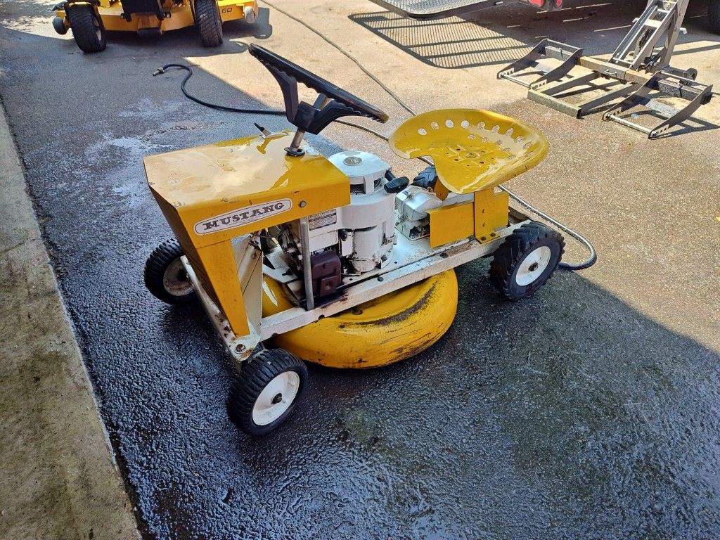 1967 Mustang Riding Mower Collector Tractor