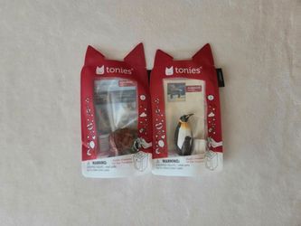 NIP 2 National Geographic Tonies For Toniebox  (Octopus and Penguin)