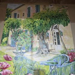 BEATIFUL OIL PAINTING 24X36 ORIGIONAL BIG CANVAS