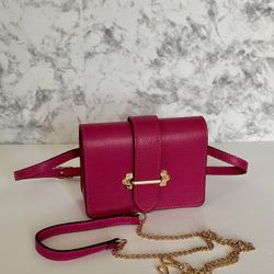 Genuine Italian Leather - 3 Way Bag