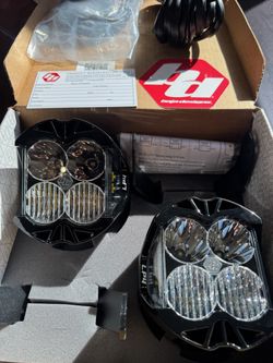Baja Designs Clear LP4 Pro Driving Combo LED Lights Pair