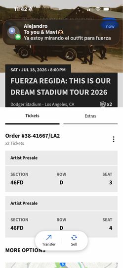 Fuerza regida concert