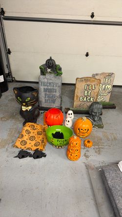 Halloween decor