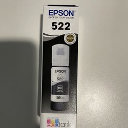 EPSON 522 EcoTank Ink Ultra-high Capacity Bottle Black (T522120-S)