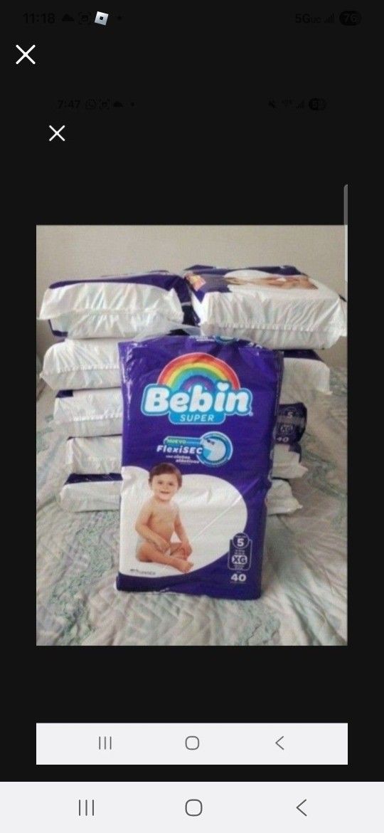 Diapers Size 5