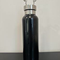 Disney Parks Black Stainless Steel Water Bottle